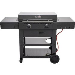 Char-Broil Versa-Tile Ψησταριά Υγραερίου με 2 Εστίες 8.8kW Επιφάνειας 50x70cm
