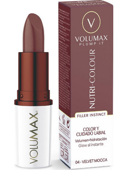 Volumax Plump-It Nutri-Colour 04-Velvet Mocca Lip Balm με Χρώμα 4gr