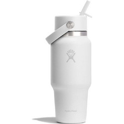 Hydro Flask Wide Mouth Flex Cap Bottle White 710ml