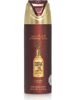 Lattafa Eternal Oud Αποσμητικό Spray Χωρίς Αλουμίνιο 200ml