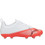 Puma Ultra 7 Play FG/AG 109164-01 Παιδικά Ποδοσφαιρικά Παπούτσια με Τάπες Λευκά Κόκκινα