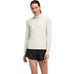 Hoka Glide Tech Γυναικείο Αθλητικό T-Shirt Εκρού 1164155-TLS