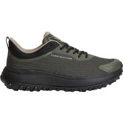 Tommy Hilfiger Ανδρικά Sneakers Χακί FM0FM06067-MRH