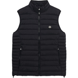 Superdry Αμάνικο Ανδρικό Μπουφάν Puffer Μαύρο M5012516A-02A
