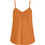 Celestino Γυναικείο Καλοκαιρινό Lingerie Top Σατέν Πορτοκαλί WU8011.4177