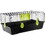 Voltrega 523 Κλουβί για Κουνέλια Μαύρο Lime 58x36x31cm