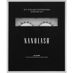 Nanolash Flirty Kit Βλεφαρίδες Τουφάκια Σετ με Κόλλα 36τμχ 5905669547963