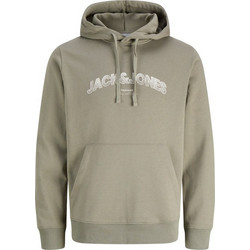 Jack & Jones Ανδρικό Φούτερ με Κουκούλα & Τσέπες Πράσινο Mint 12299765
