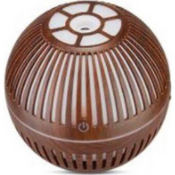 Aroma Led Ultrasonic Diffuser Humidifier Καφέ Σκούρο