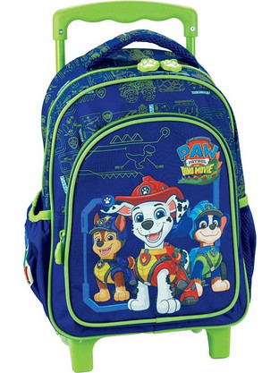 Gim Paw Patrol Movie Σχολική Τσάντα Τρόλεϊ Νηπιαγωγείου Μπλε 334-69072