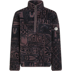 O'Neill Ανδρικό Φούτερ Fleece Μαύρο Μωβ 2350152-34535