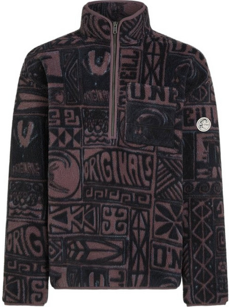 O'Neill Ανδρικό Φούτερ Fleece Μαύρο Μωβ 2350152-34535