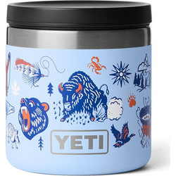 YETI Summer Camp Collection Δοχείο Φαγητού Θερμός Inox 237ml Γαλάζιο