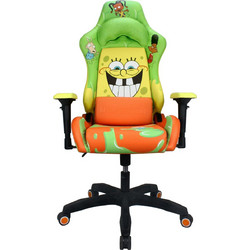Sprayground Καρέκλα Gaming Δερματίνης με Ρυθμιζόμενα Μπράτσα Πράσινη Κίτρινη Z660