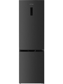 Omnys FCN-D6200IN Ψυγειοκαταψύκτης 377lt No Frost Υ200xΠ60xΒ68cm Inox