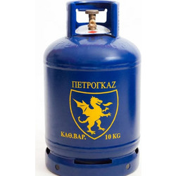 PetroGaz Αντικατάσταση Φιάλης Υγραερίου Μίγμα Προπανίου Βουτανίου 10kg