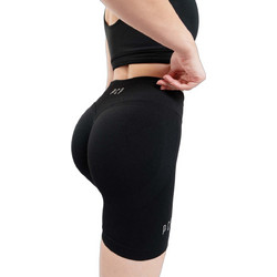 PCP Seamless Γυναικείο Κολάν Ποδηλατικό Ψηλόμεσο Μαύρο