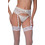 Milena By Paris Ζαρτιέρες με Δαντέλα See Through Εκρού 5418