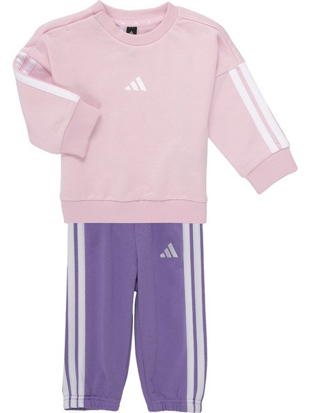 Adidas Βρεφικό Σετ Χειμωνιάτικο Ροζ Μωβ JD6482