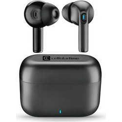 Cellular Line Line Wavy Ακουστικά Bluetooth Earbud Black
