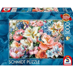 Puzzle Schmidt Flowers in Pastel 1000 Κομμάτια