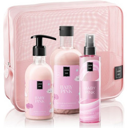 Lavish Care Baby Pink Shower Gel 500ml + Body Lotion 300ml + Body Mist 200ml + Neseser