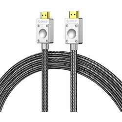 Orico Καλώδιο HDMI 2.0 Braided HDMI Male to HDMI Male 0.5m Black H4BY
