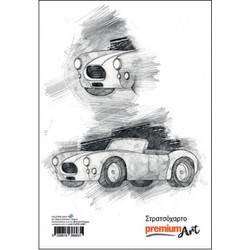 A&G Paper Premium Art Cars Μπλοκ Σχεδίου A3 Στρατσόχαρτο 100gr/m² 50 Φύλλα