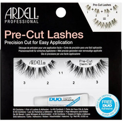 Ardell Pre-Cut Demi Βλεφαρίδες Μισές Σετ με Κόλλα 2τμχ 074764674623