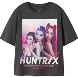 Name It K-POP Demon Hunters Παιδικό T-Shirt Κοντομάνικο Ανθρακί 13264033