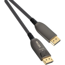 Vcom Καλώδιο DisplayPort 1.4 to DisplayPort Male 15m Black D3751-15.0M