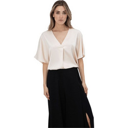 Toi & Moi Γυναικείο Καλοκαιρινό Top Σατέν Nude 30-5842-126