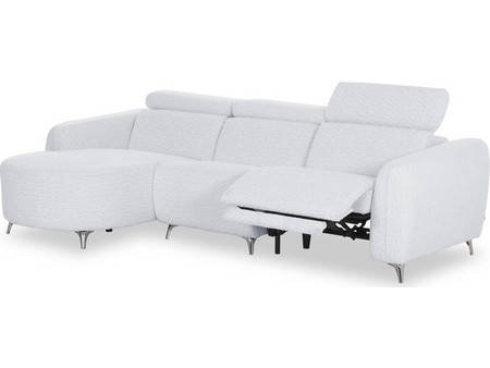HomeMarkt Γωνιακός Καναπές Αριστερή Γωνία Γκρι 275x160x104cm HM3317.01L
