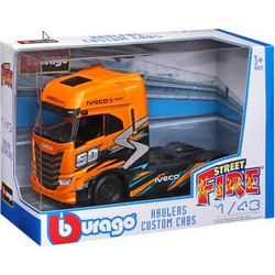 Bburago Street Fire Haulers Custom Cabs Iveco S-Way