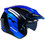 Kenny Miles Graphic Blue Κράνος Μηχανής Jet 1100gr