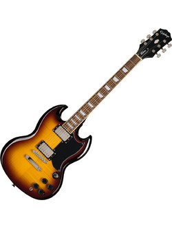 Epiphone SG Tribute Plus Ηλεκτρική Κιθάρα Double Cut με Μαγνήτες HH & Ταστιέρα Indian Laurel Vintage Sunburst