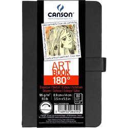 Canson Art Book Sketchbook 8.9x14cm 96gr/m² 80 Φύλλα