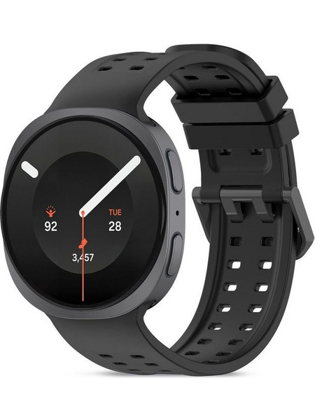Tech-Protect Air Λουράκι Σιλικόνης Black (Samsung Galaxy Watch 8 / 9)