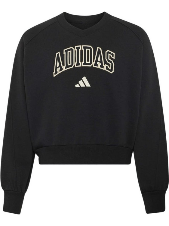 Adidas Παιδικό Φούτερ Μαύρο KS5134