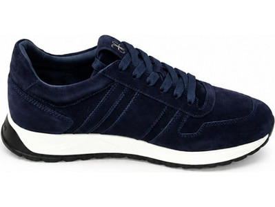 Fabi Velour Ανδρικά Sneakers Navy Μπλε FU1331