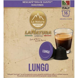 La Natura Lifestyle Κάψουλες Espresso Ristretto Συμβατές με Μηχανή Dolce Gusto 16τμχ