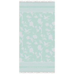 Laura Ashley Πετσέτα Παρεό Θαλάσσης Πράσινο Mint 90x180cm 181311