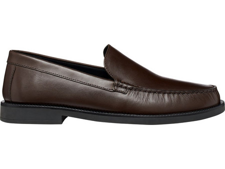 Geox Recanati Ανδρικά Μοκασίνια Loafers Δερμάτινα Καφέ U65HVA00043C6010