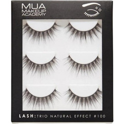 MUA Trio Natural Effect 100 Βλεφαρίδες Ενιαίες 6τμχ 300877