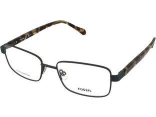 Fossil FOS7168 DLD Ανδρικός Σκελετός Γυαλιών Οράσεως Μεταλλικός Μαύρος