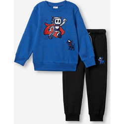 Funky Παιδικό Σετ Φόρμας Royal Blue Μαύρο 227-317138-1