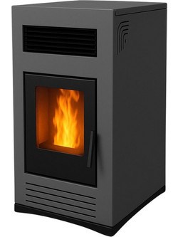 Mytherm Angela PRO TA 8 Grey Σόμπα Pellet 8kW