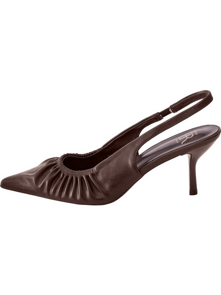 Celestino Γόβες Slingback με Τακούνι Στιλέτο Σοκολατί WU1482.A852.2