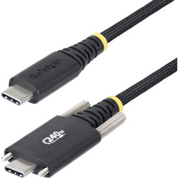 StarTech S2CEPR3M-USBSL-CABLE Braided USB-C to USB-C 240W 3m Black