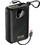 Dudao K14+ Power Bank 20000mAh 22.5W με Ενσωματωμένα Καλώδια USB-C & Lightning Quick Charge 3.0 & Power Delivery Black